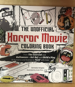 Vernieda Vergara - The Unofficial Horror Movie - Coloring Book (NEW)