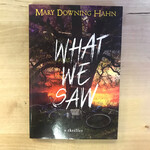 Mary Downing Hahn - What We Saw - Paperback (NEW)