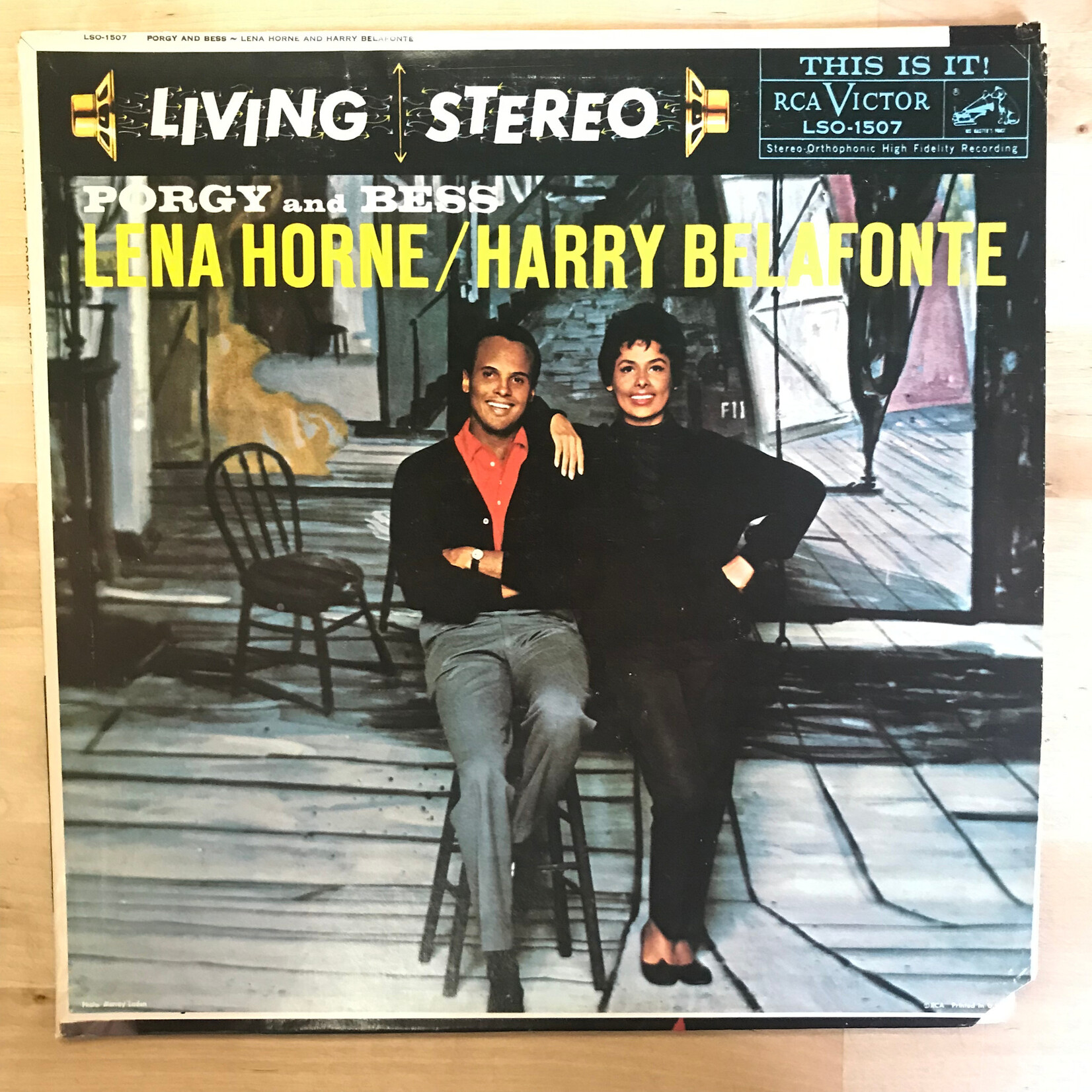 Lena Horne, Harry Belafonte - Porgy And Bess (1970s RE) - LSO 1507 - Vinyl LP (USED)