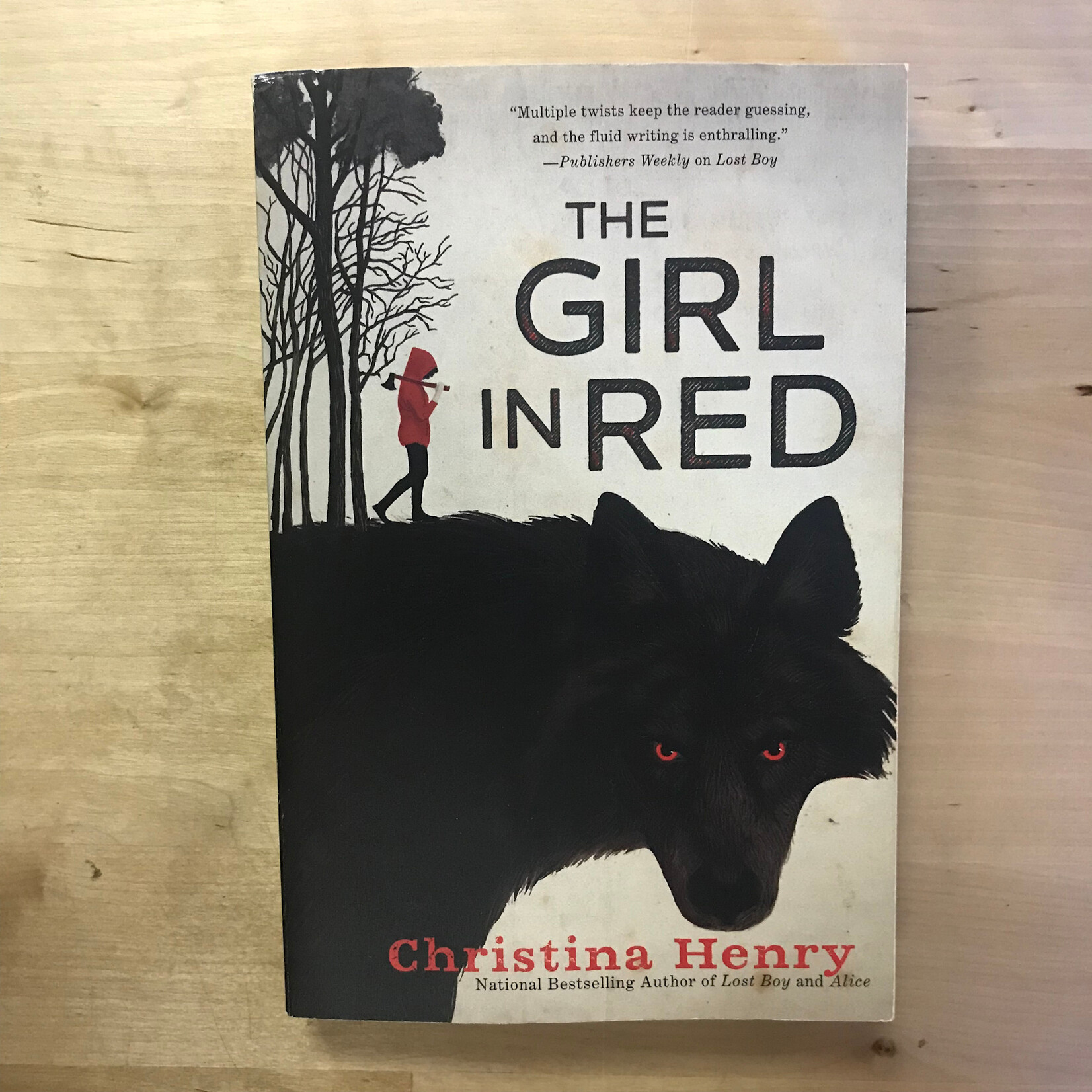 Christina Henry - The Girl In Red - Paperback (USED)