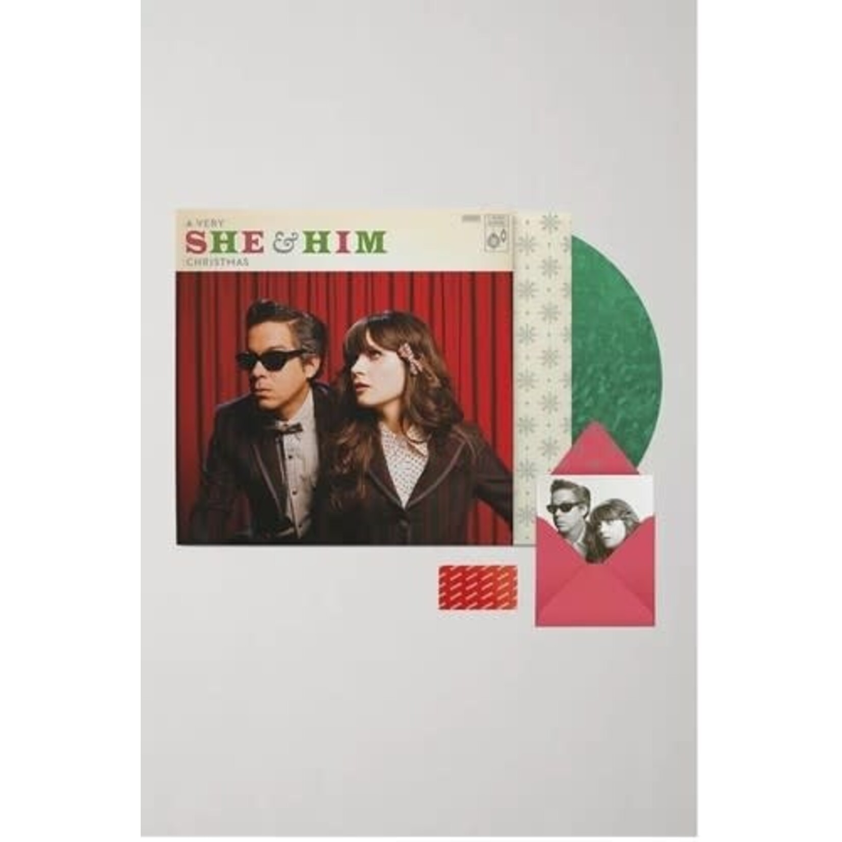 She & Him - A Very She & Him Christmas - MRG424UO - Vinyl LP (NEW)