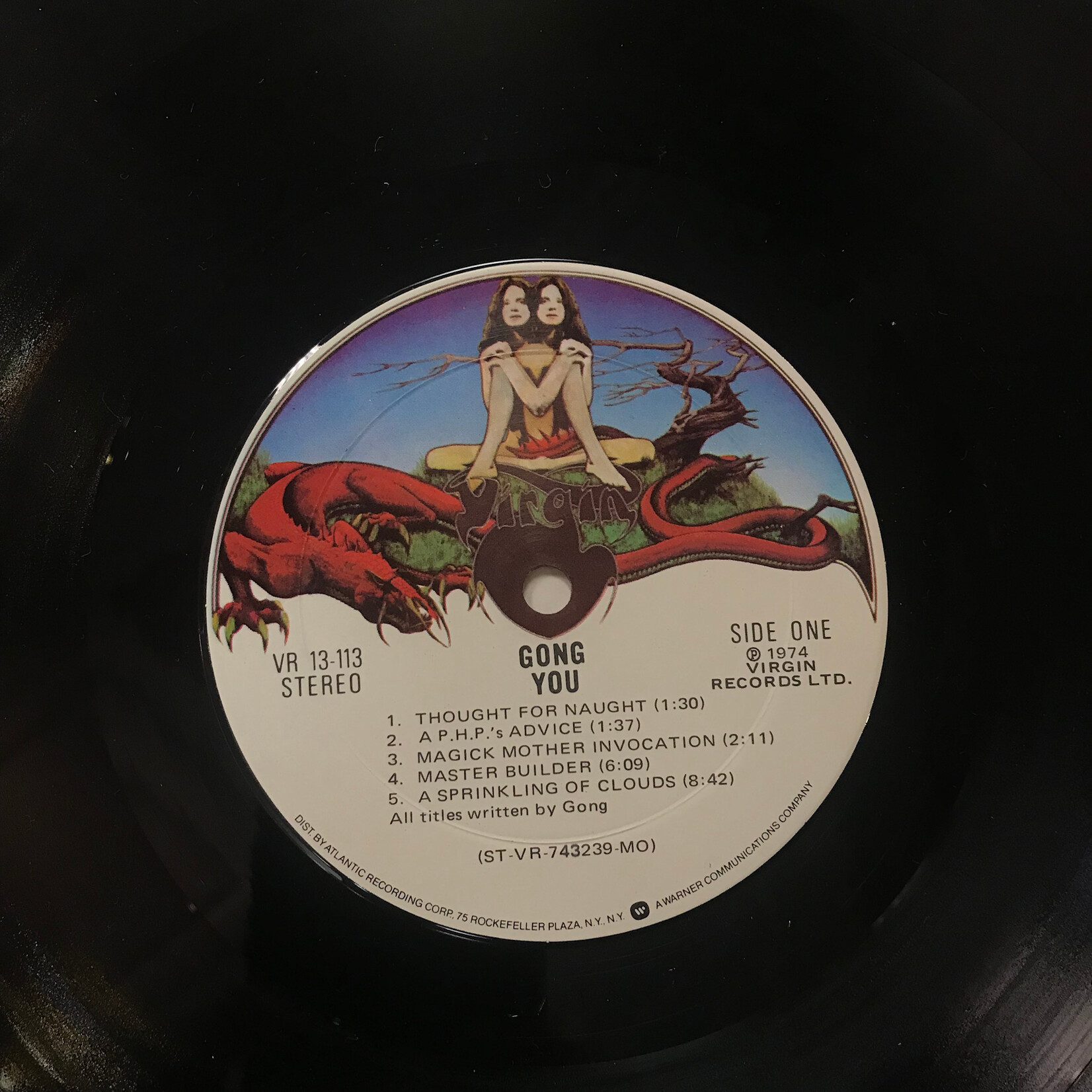Gong - You - VR 13 113 (1974 RE) - Vinyl LP (USED)