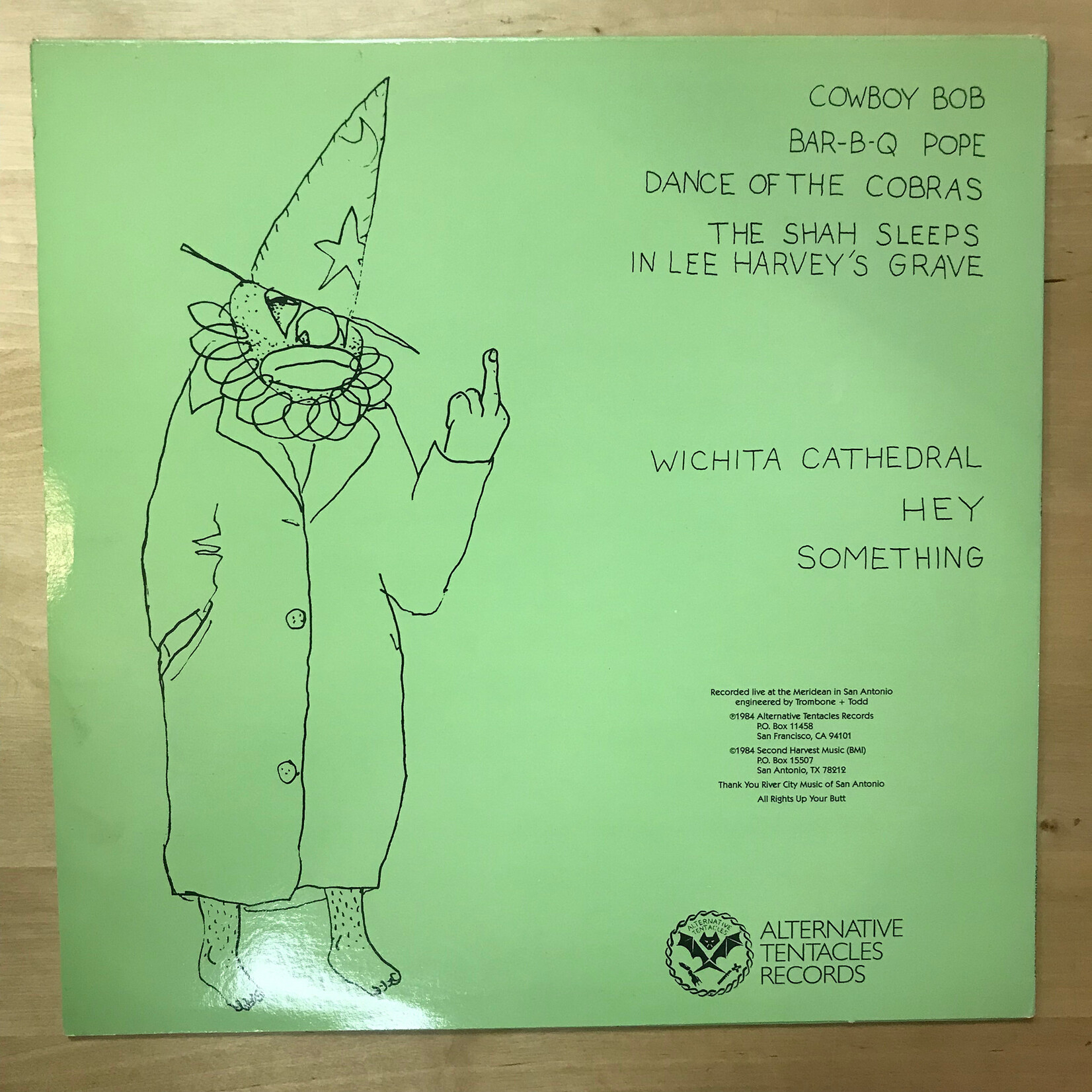 Butthole Surfers - Live PCPPEP - Virus39 - Vinyl EP (USED)