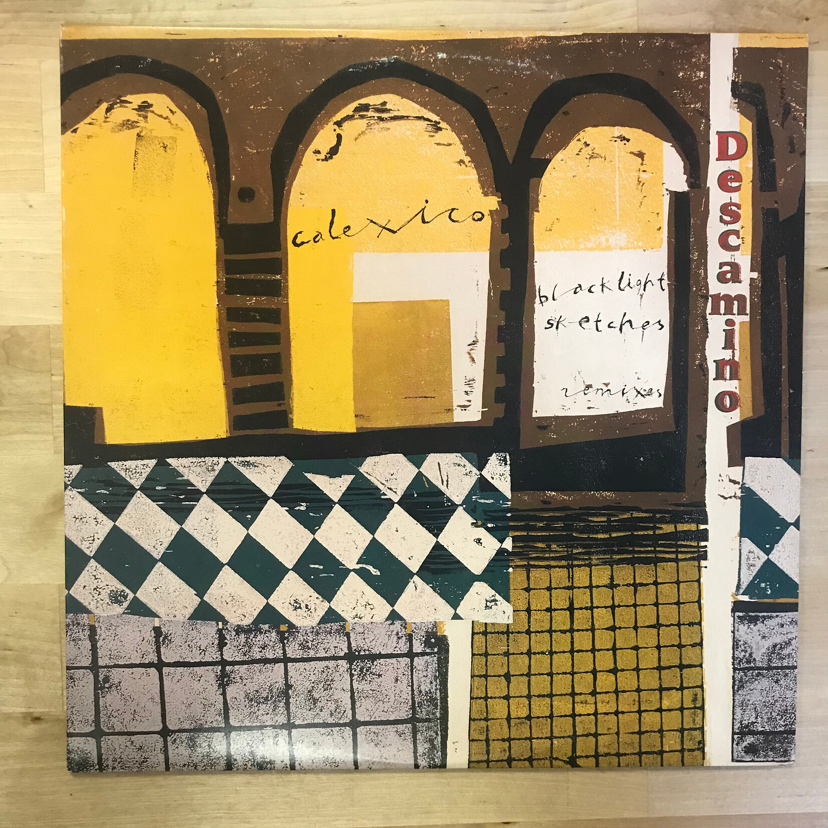 Calexico - Descamino - Blacklight Sketches Remixes - QS58 - Vinyl 12-Inch Single (USED)