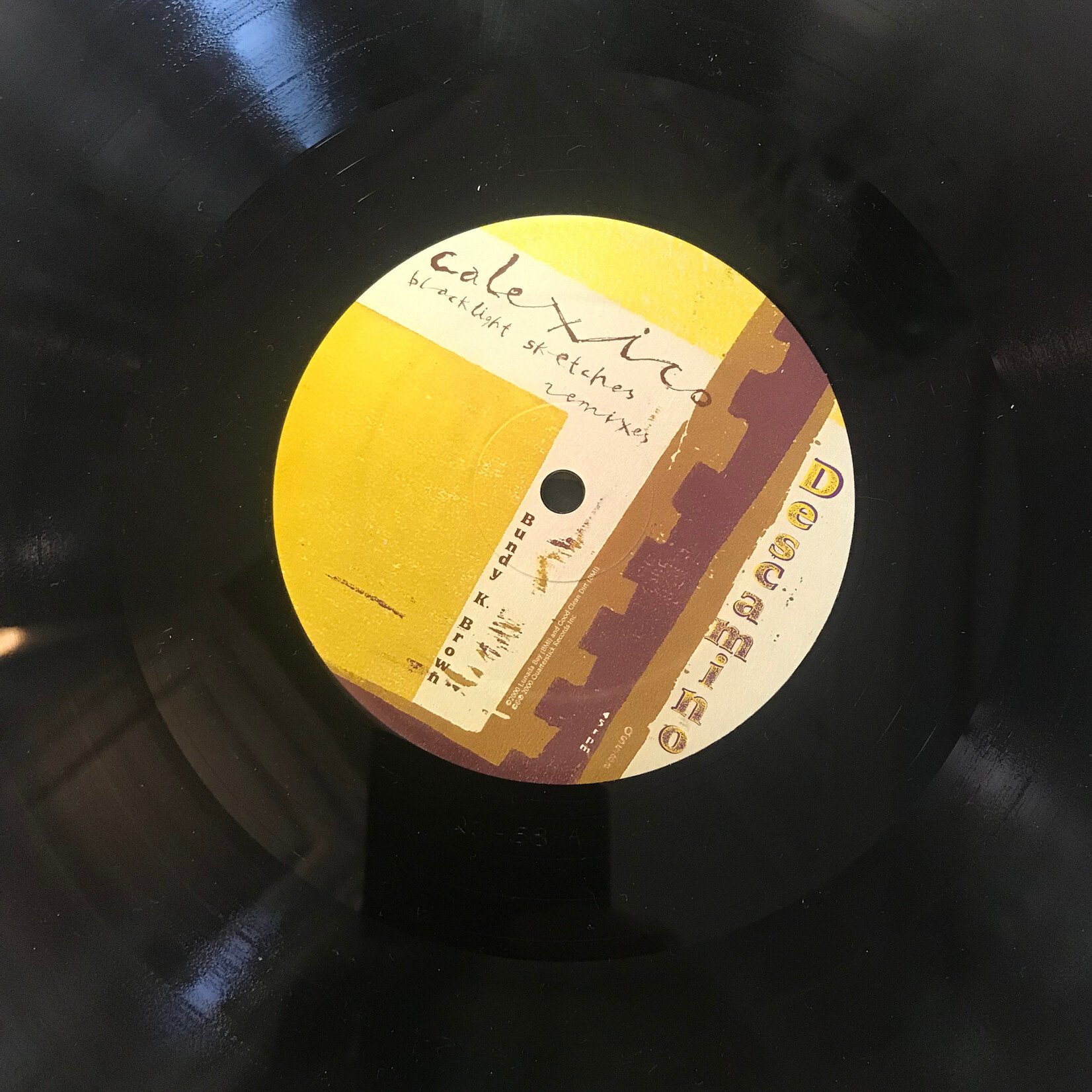 Calexico - Descamino - Blacklight Sketches Remixes - QS58 - Vinyl 12-Inch Single (USED)