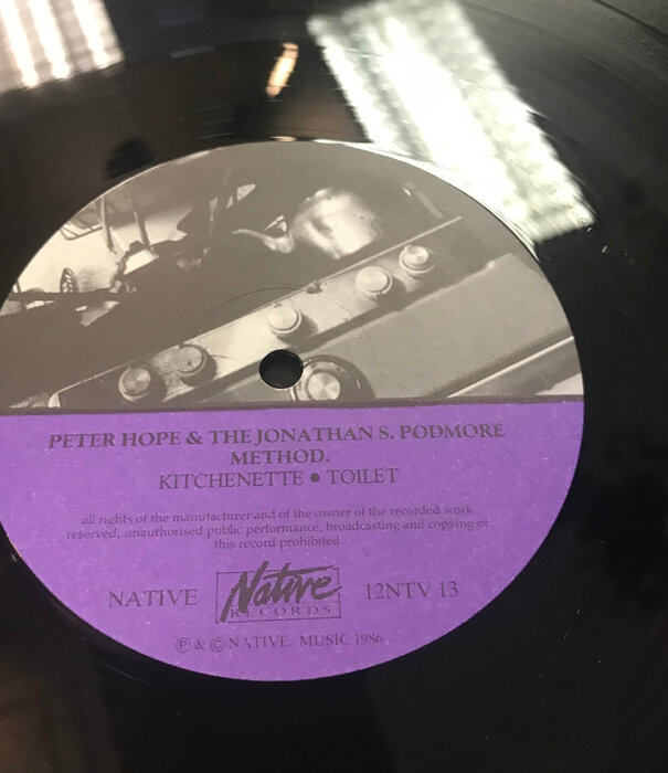 Peter Hope & The Jonathan S. Podmore Method – Kitchenette / The Unknown Industrial Fatality - 12NTV 13 - Vinyl 12-Inch Single (USED)