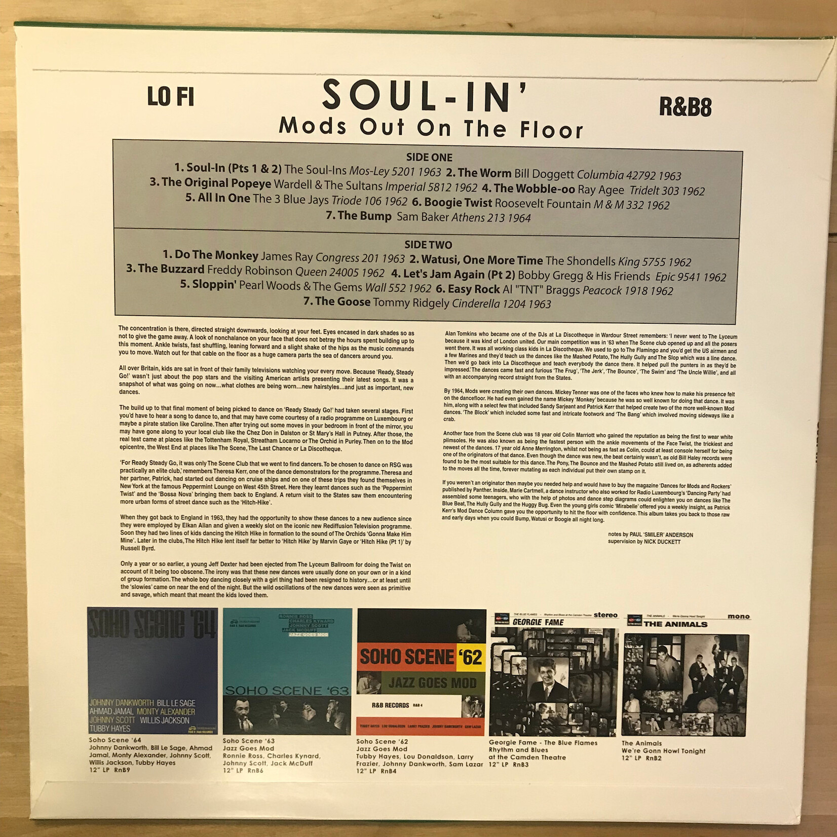 Various - Mods Out On The Floor Soul-In' - Vinyl LP (USED)