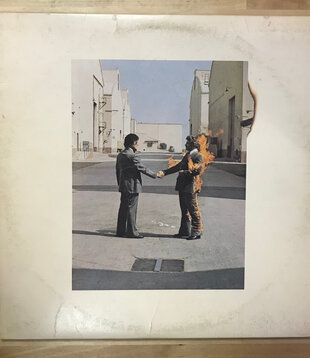 Pink Floyd - Wish You Were Here (Promo - No Blue Shrink or Postcard) - PC 33453 - Vinyl LP (USED)