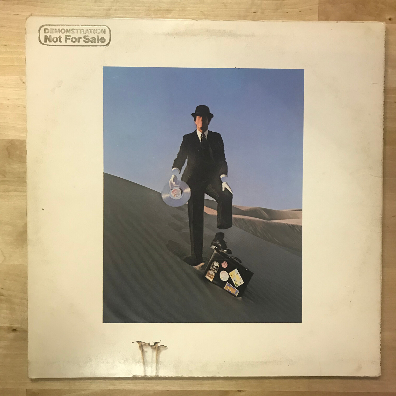 Pink Floyd - Wish You Were Here (Promo - No Blue Shrink or Postcard) - PC 33453 - Vinyl LP (USED)