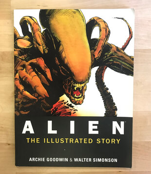 Alien - The Illustrated Story (2012) - Paperback (USED)