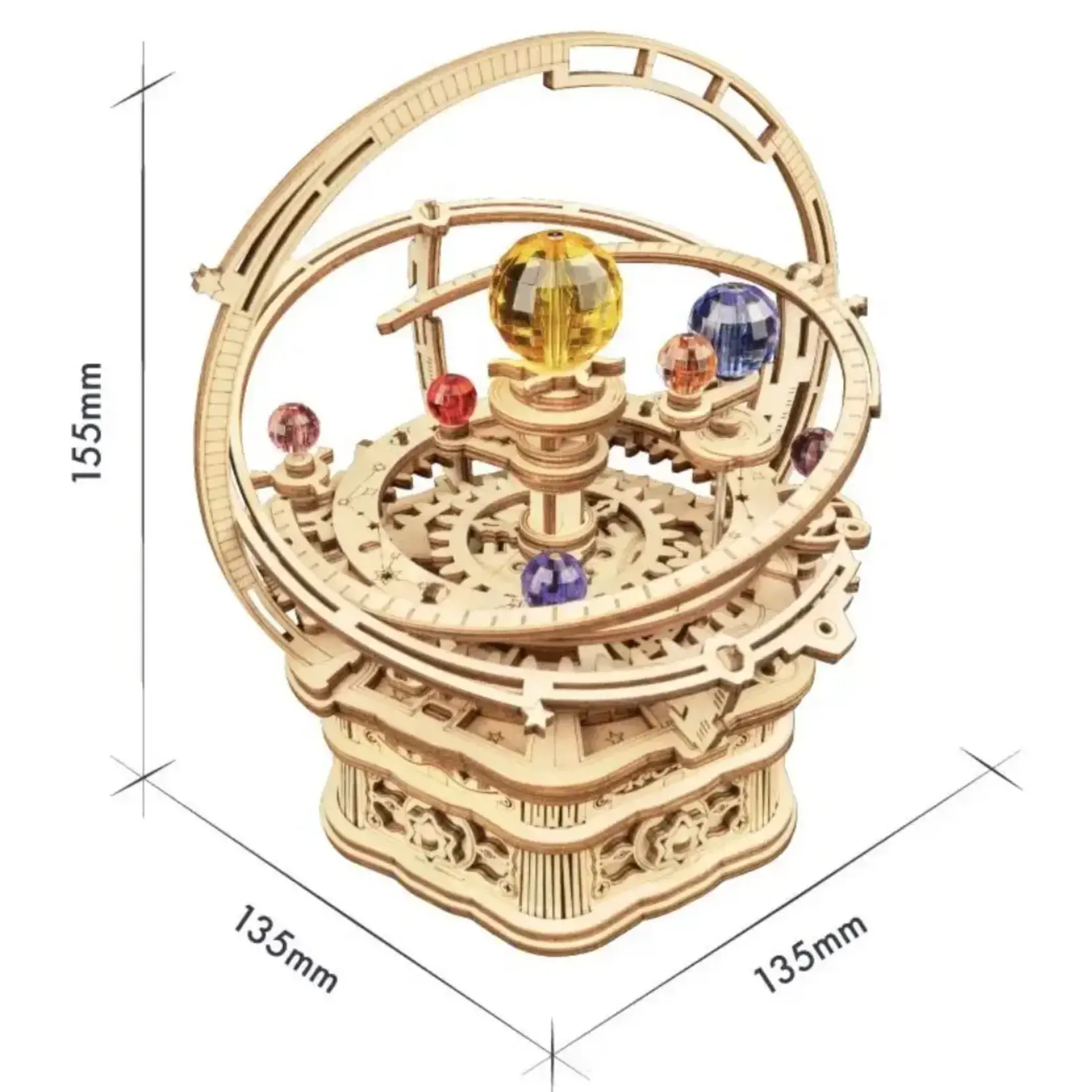 Diy Mechanical Music Box: Starry Night - Hobby Kit (NEW)