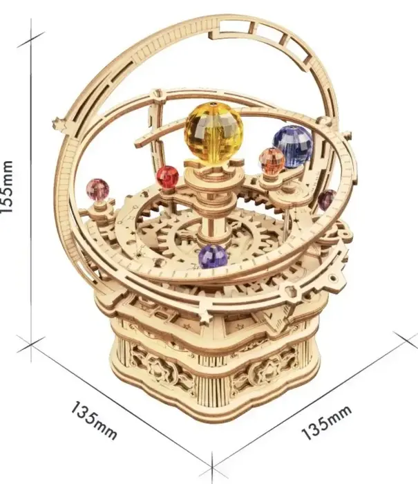 Diy Mechanical Music Box: Starry Night - Hobby Kit (NEW)