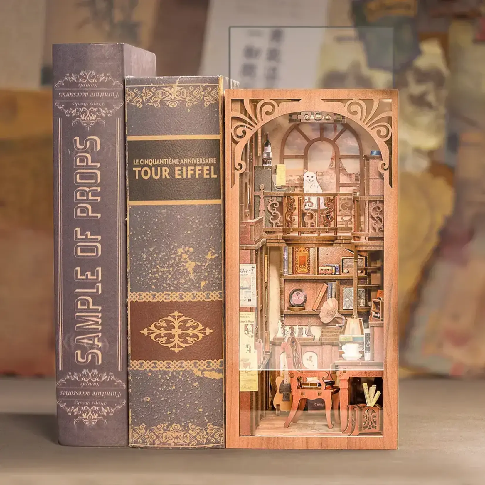Diy Book Nook Kit: the Secret Rhythm with Dust Cover - Hobby Kit (NEW)