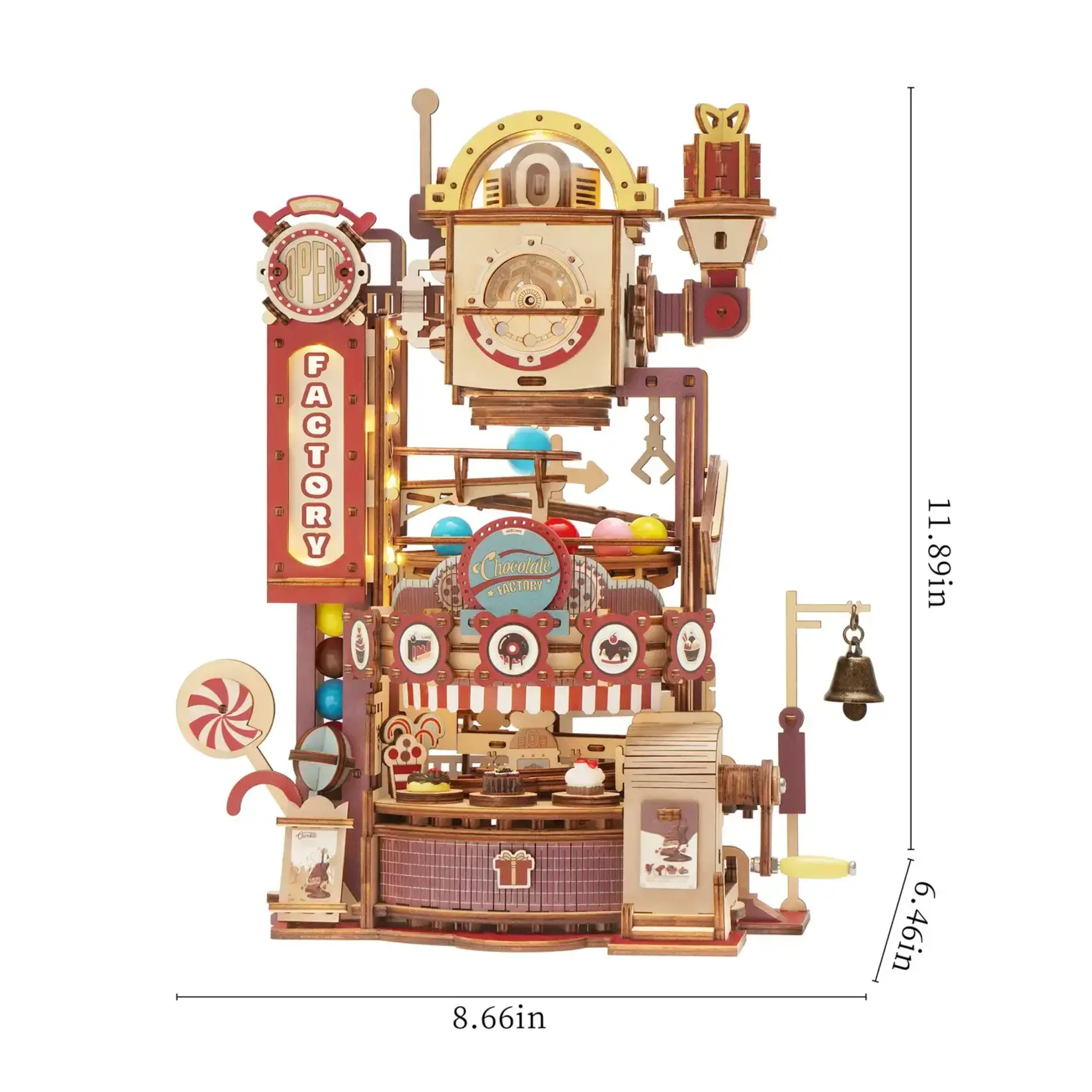Diy Marble Run: Chocolate Factory - Hobby Kit (NEW)