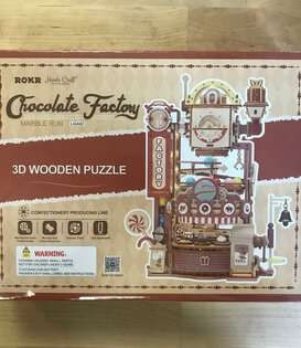 Diy Marble Run: Chocolate Factory - Hobby Kit (NEW)