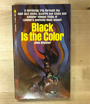 John Brunner - Black Is The Color - Paperback MM ( USED - 5DB)