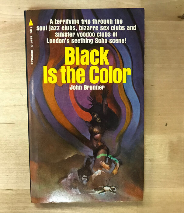 John Brunner - Black Is The Color - Paperback MM ( USED - 5DB)