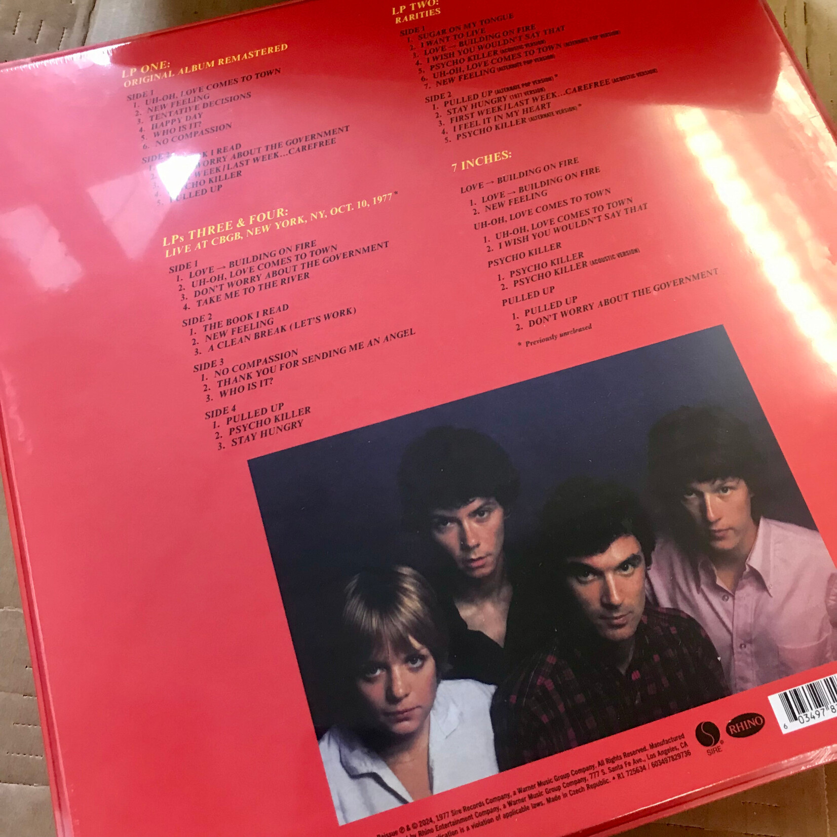 Talking Heads - 77 (Deluxe Edition) - WB829736 - Vinyl Box Set (NEW)