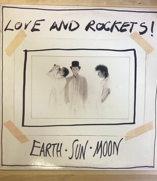 Love And Rockets - Earth Sun Moon - 6058 1 - Vinyl LP (USED)