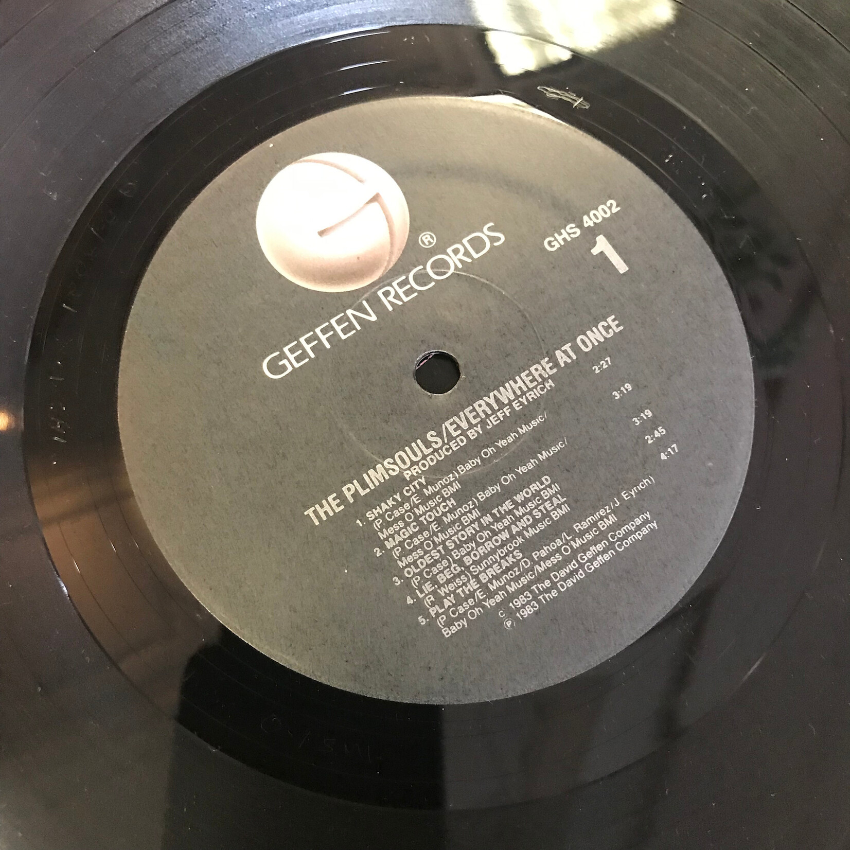 Plimsouls - Everywhere At Once - GHS 4002 - Vinyl LP (USED)