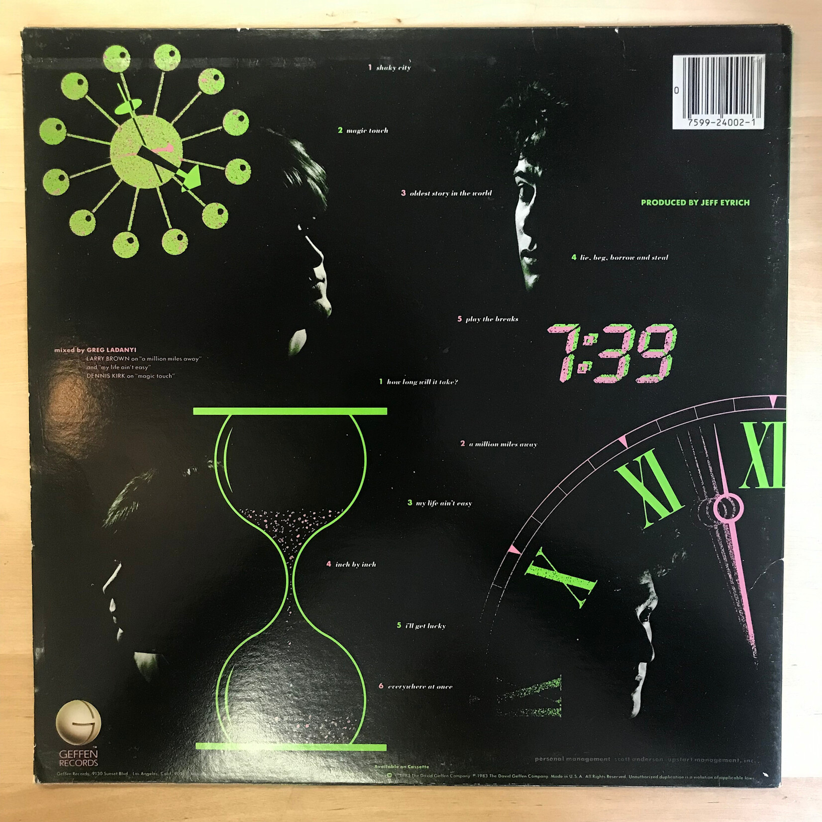 Plimsouls - Everywhere At Once - GHS 4002 - Vinyl LP (USED)