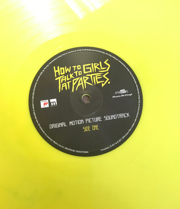How To Talk To Girls At Parties (SIGNED BY NEIL GAIMAN / JOHN MITCHELL) - Original Motion Picture Soundtrack - MOVATM196 - Vinyl LP (USED)