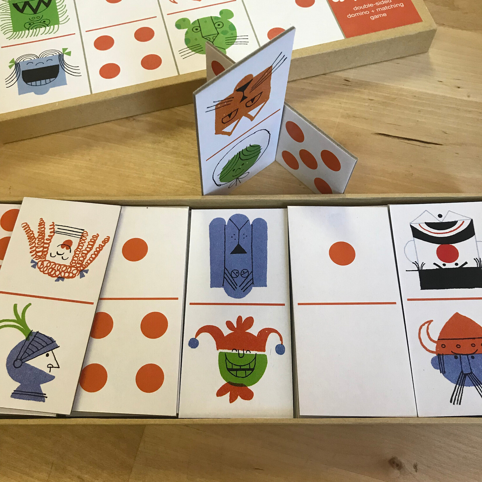 Ed Emberley Double Sided Domino + Matching - Game (USED)