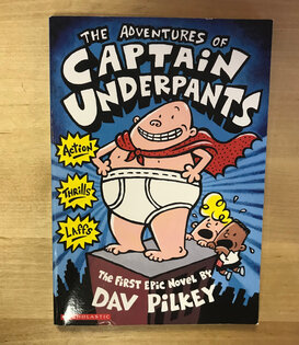Dav Pilkey - Captain Underpants - Paperback (USED)