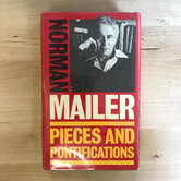 Norman Mailer - Pieces And Pontifications - Hardback (USED)