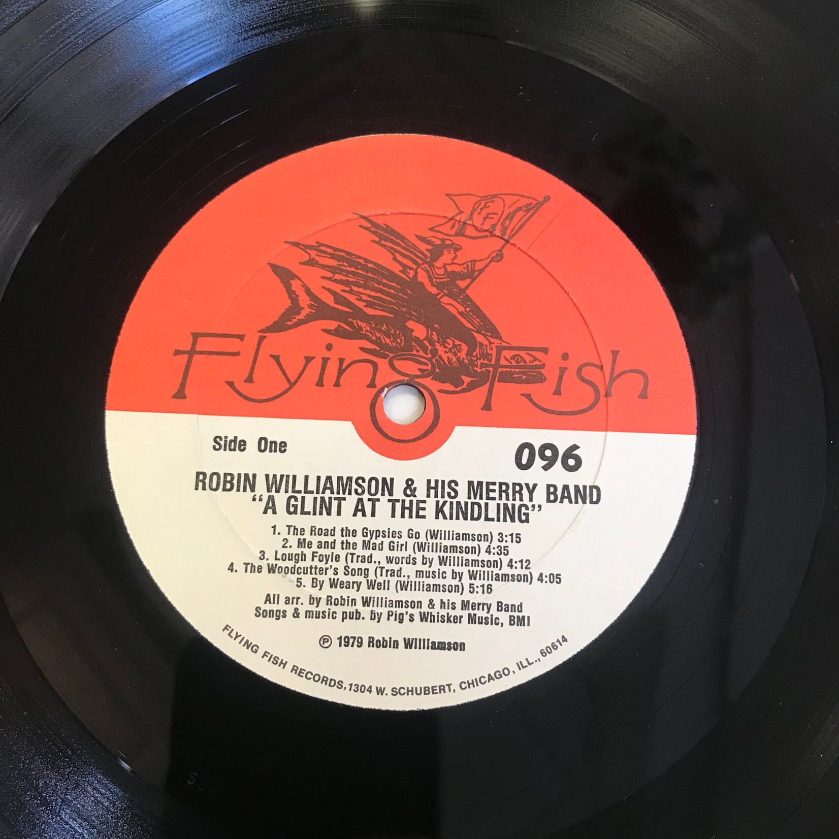 Robin Williamson & His Merry Band - A Glint In The Kindling - 096 - Vinyl LP (USED)