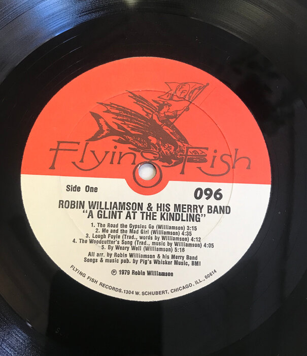 Robin Williamson & His Merry Band - A Glint In The Kindling - 096 - Vinyl LP (USED)