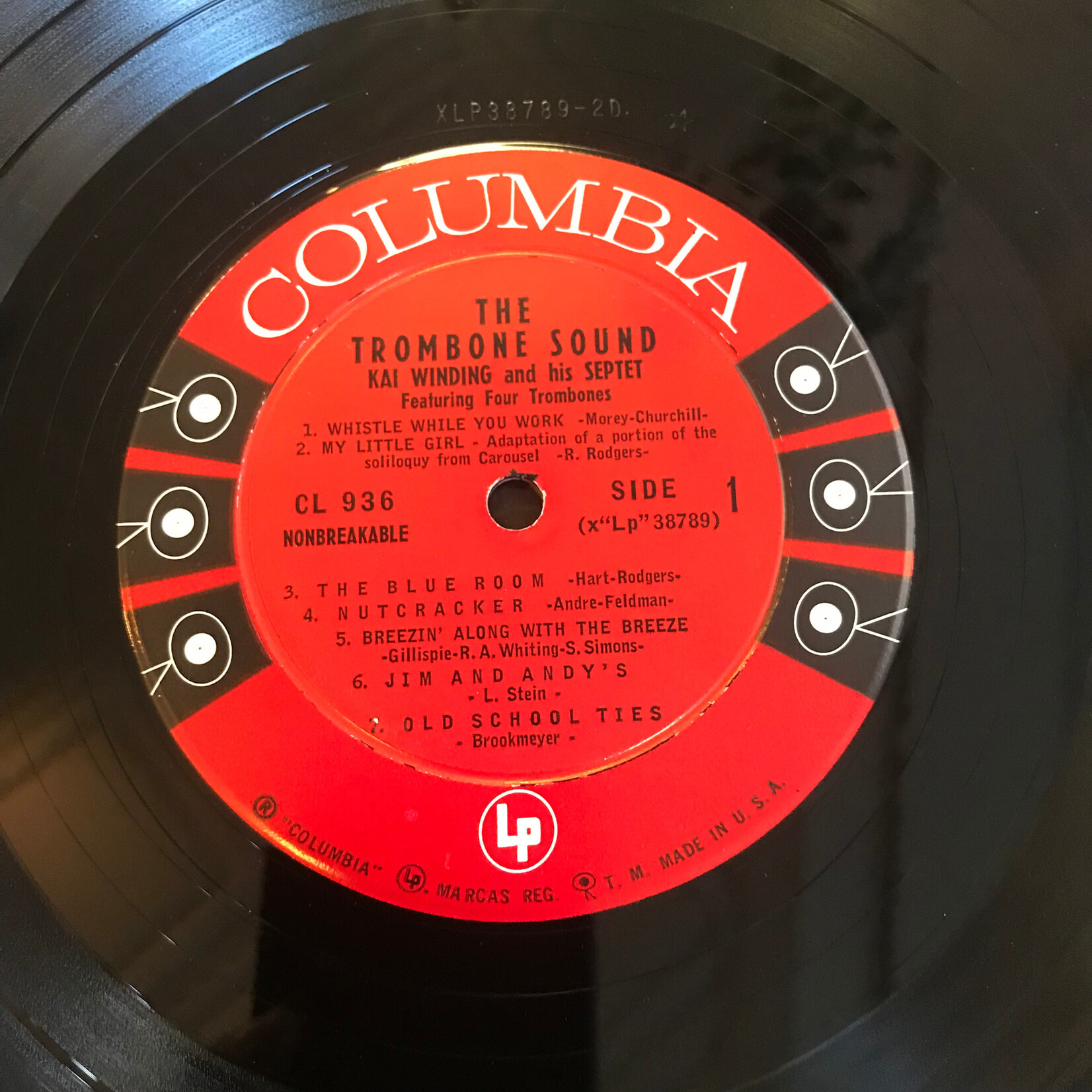 Kai Winding - The Trombone Sound - CL936 - Vinyl LP (USED)
