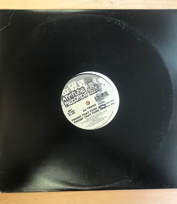 DJ Trans - Thump That Funk (PROMO) - ATT12025 - Vinyl 12-Inch Single (USED)