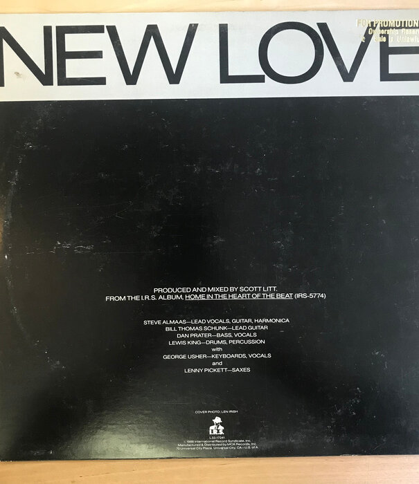 Beat Rodeo - New Love (PROMO) - L33 17241 - Vinyl 12-Inch Single (USED)