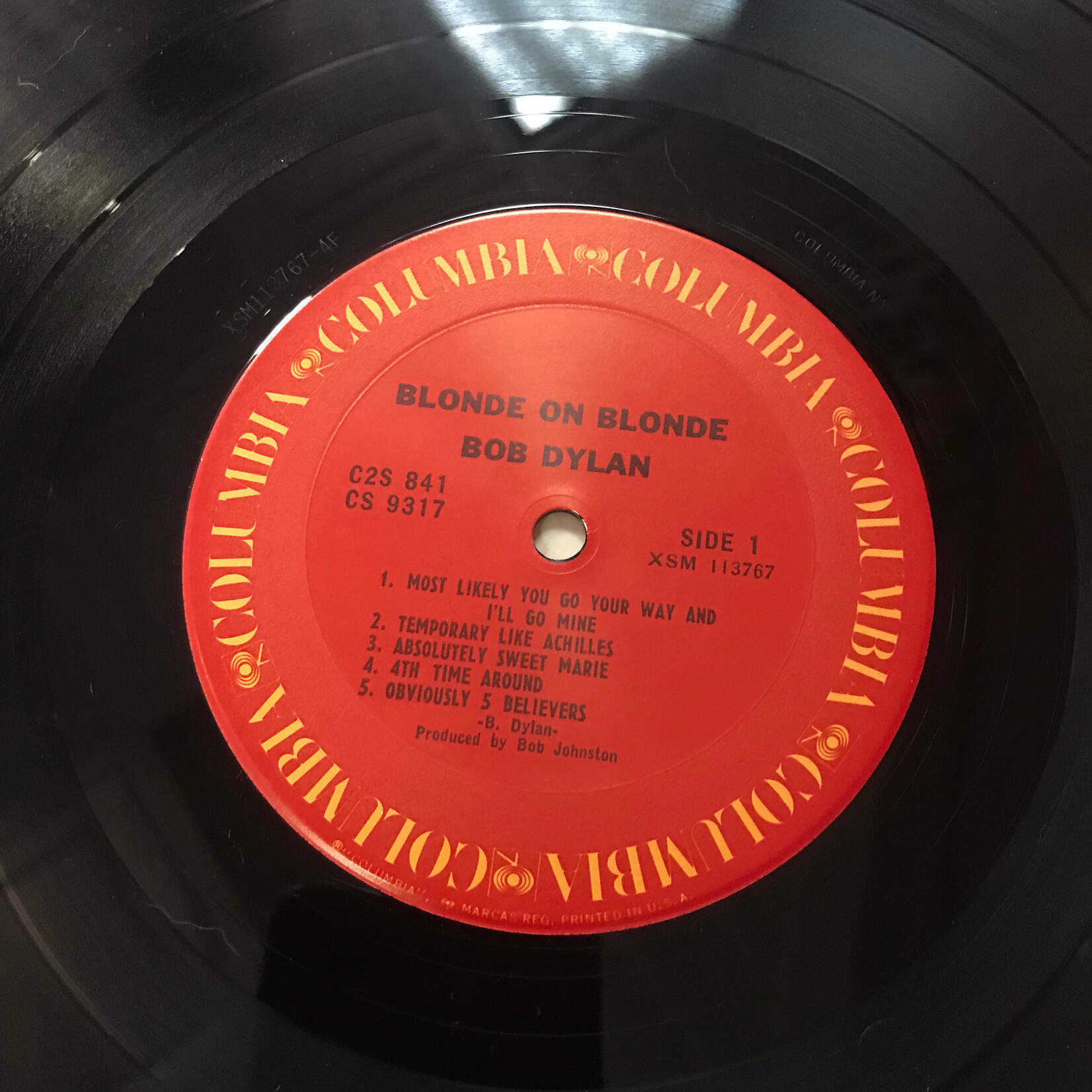 Bob Dylan - Blonde On Blonde - C2S 841 - Vinyl LP (USED)