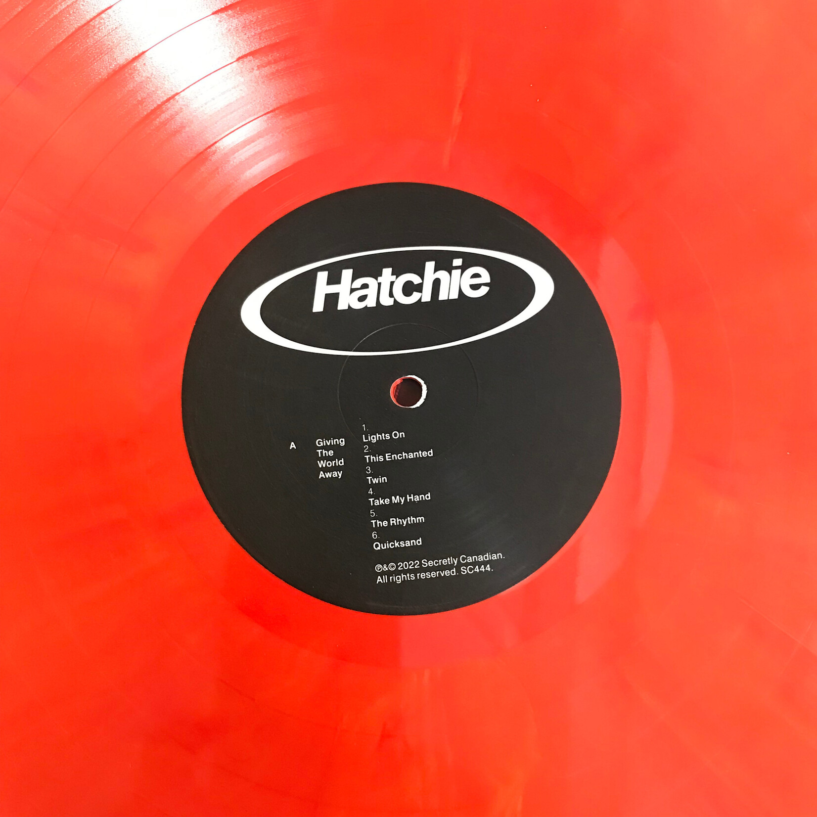 Hatchie - Giving The World Away (Opaque Mango) - SC444 - Vinyl LP (USED)