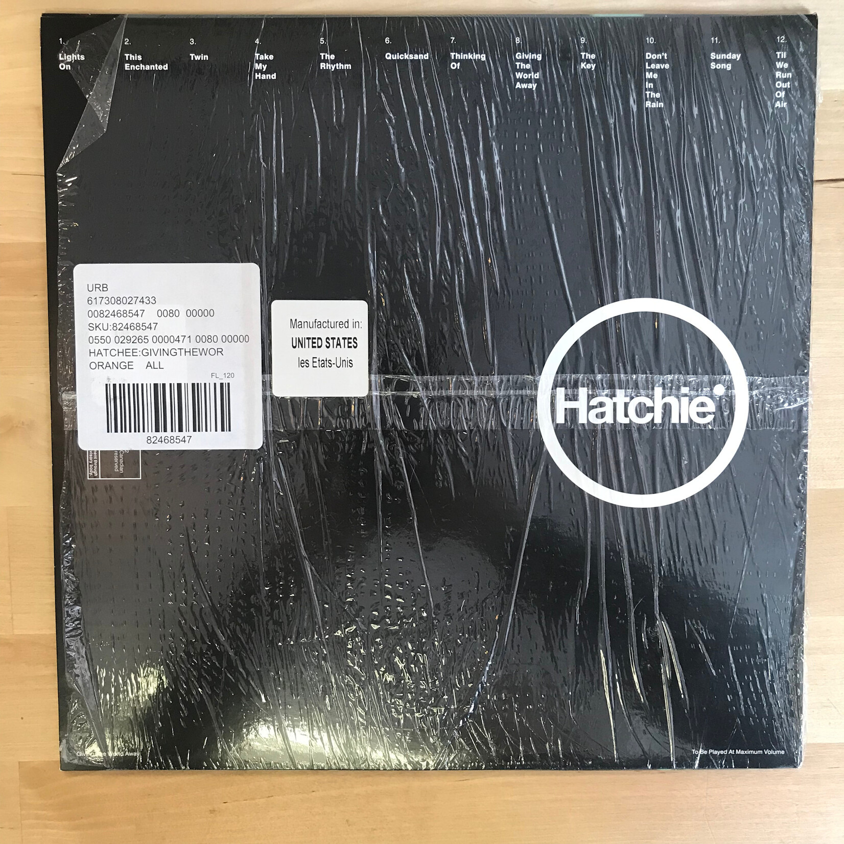 Hatchie - Giving The World Away (Opaque Mango) - SC444 - Vinyl LP (USED)