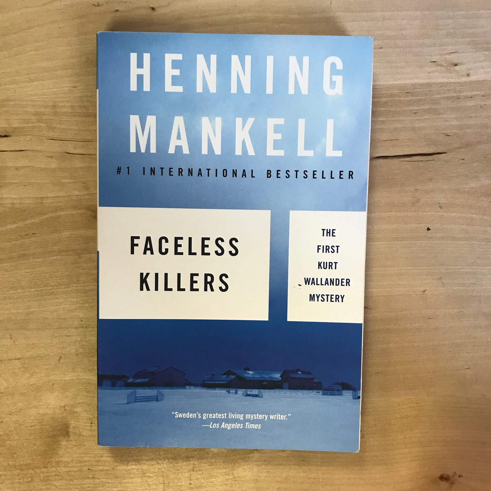 Henning Mankell - Faceless Killers - Paperback (USED)