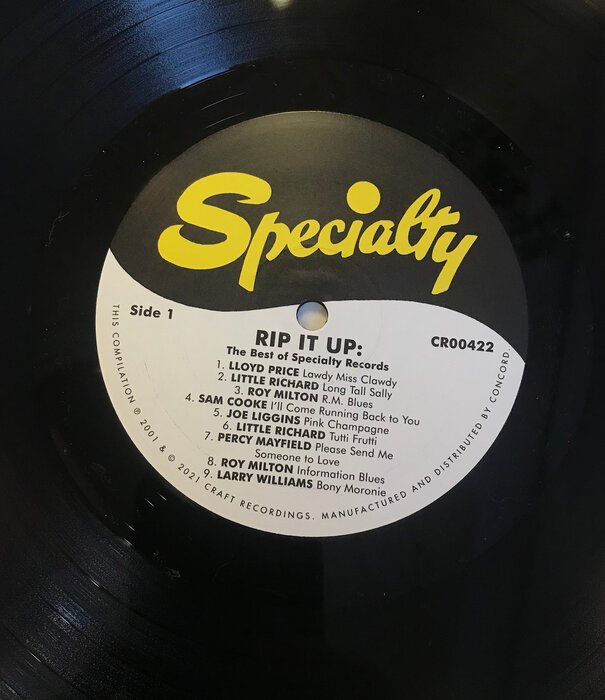 Various - Rip It Up: The Best Of Specialty Records - CR00422 - Vinyl LP (USED)