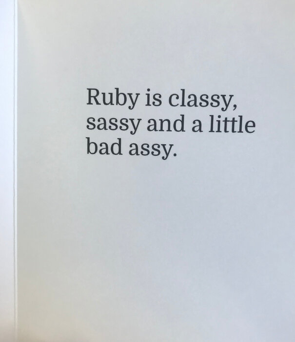 Big House Ruby Is Classy - Greeting Card (NEW)