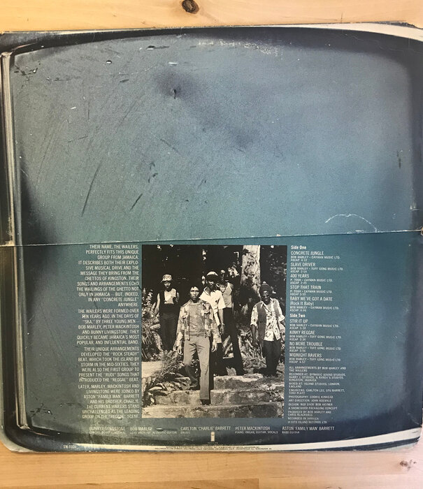 Bob Marley (The Wailers) - Catch A Fire (1st Pressing) - SW9329 - Vinyl LP (USED)