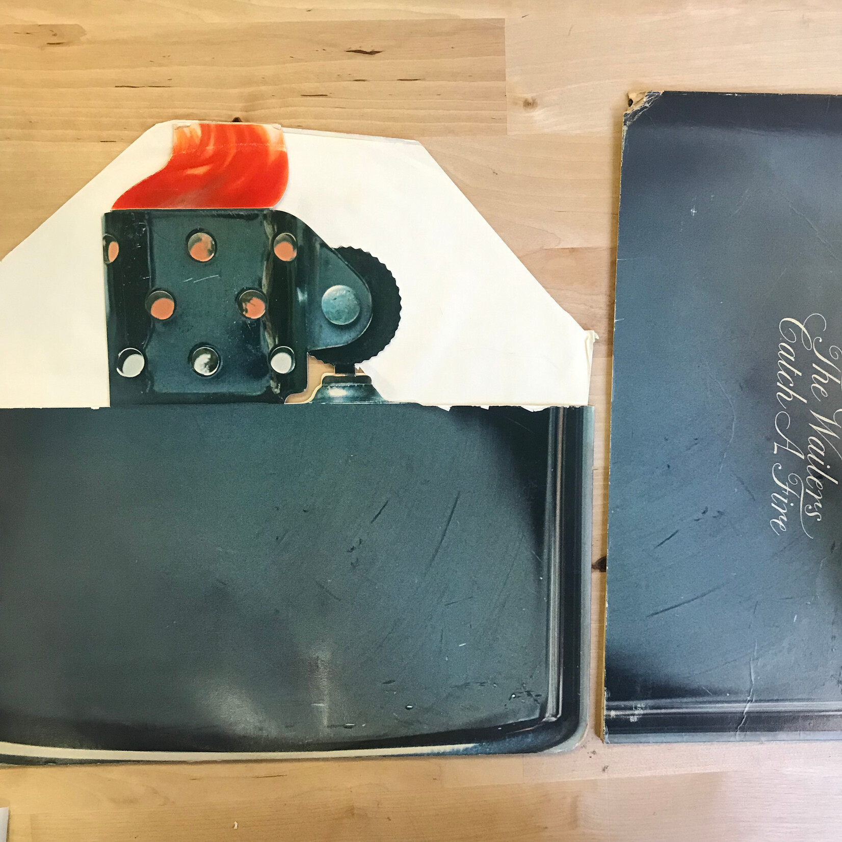 Bob Marley - Catch A Fire (Zippo Lighter Cover) - SW9329 - Vinyl LP (USED)