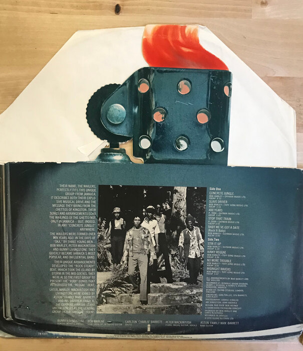 Bob Marley - Catch A Fire (Zippo Lighter Cover) - SW9329 - Vinyl LP (USED)