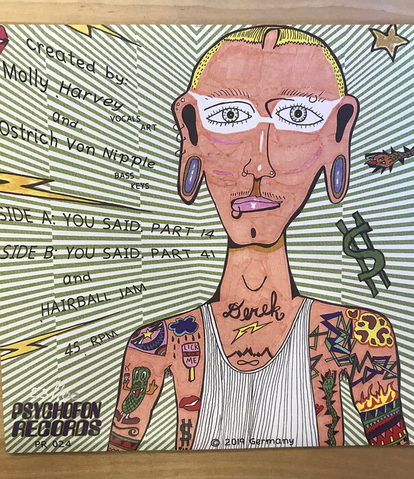 Harvey & Nipple - You Said, Part 14/41 (NUMBERED / MAGENTA) - PR 024 - Vinyl 45 (USED)