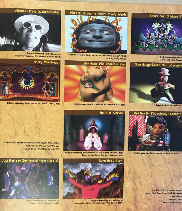 Residents - Icky Flix (The Original Soundtrack Recording) - NRTLP 014D - Vinyl LP (USED)