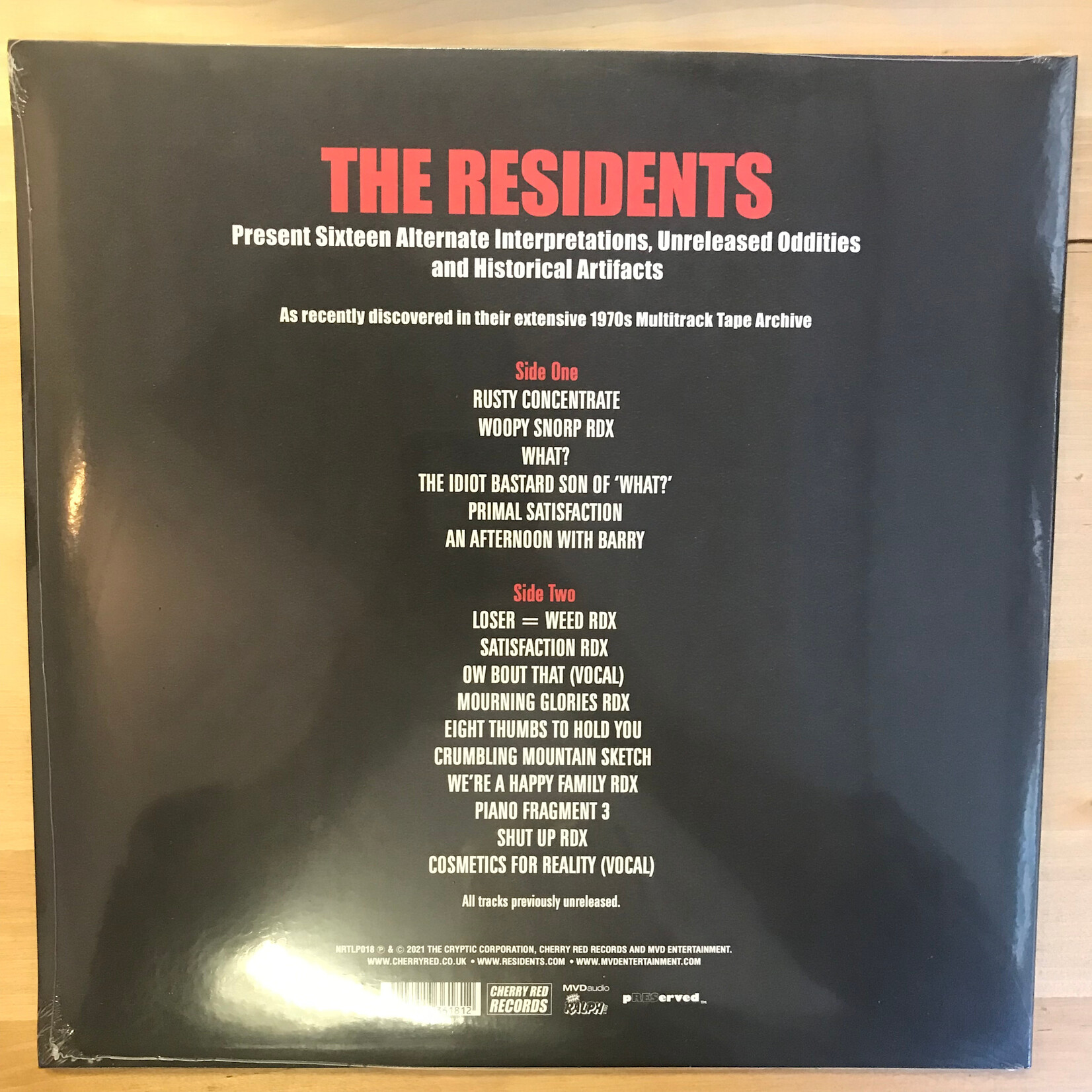 Residents - Leftovers Again?! (RSD) - NRTLP018 - Vinyl LP (USED - SEALED)