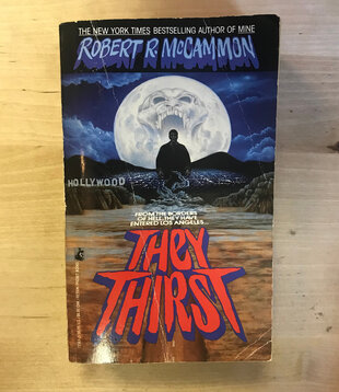 Robbert r. McCammon - They Thirst - Paperback MM (USED)