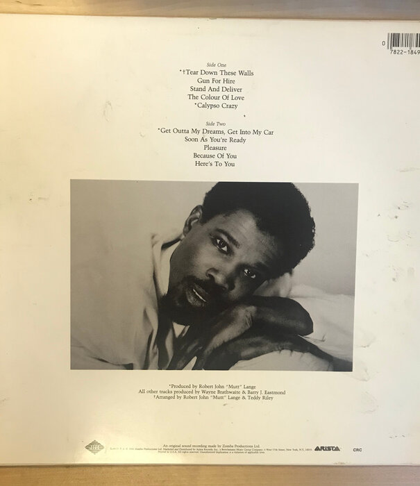 Billy Ocean - Tear Down These Walls - JL8495 - Vinyl LP (USED)