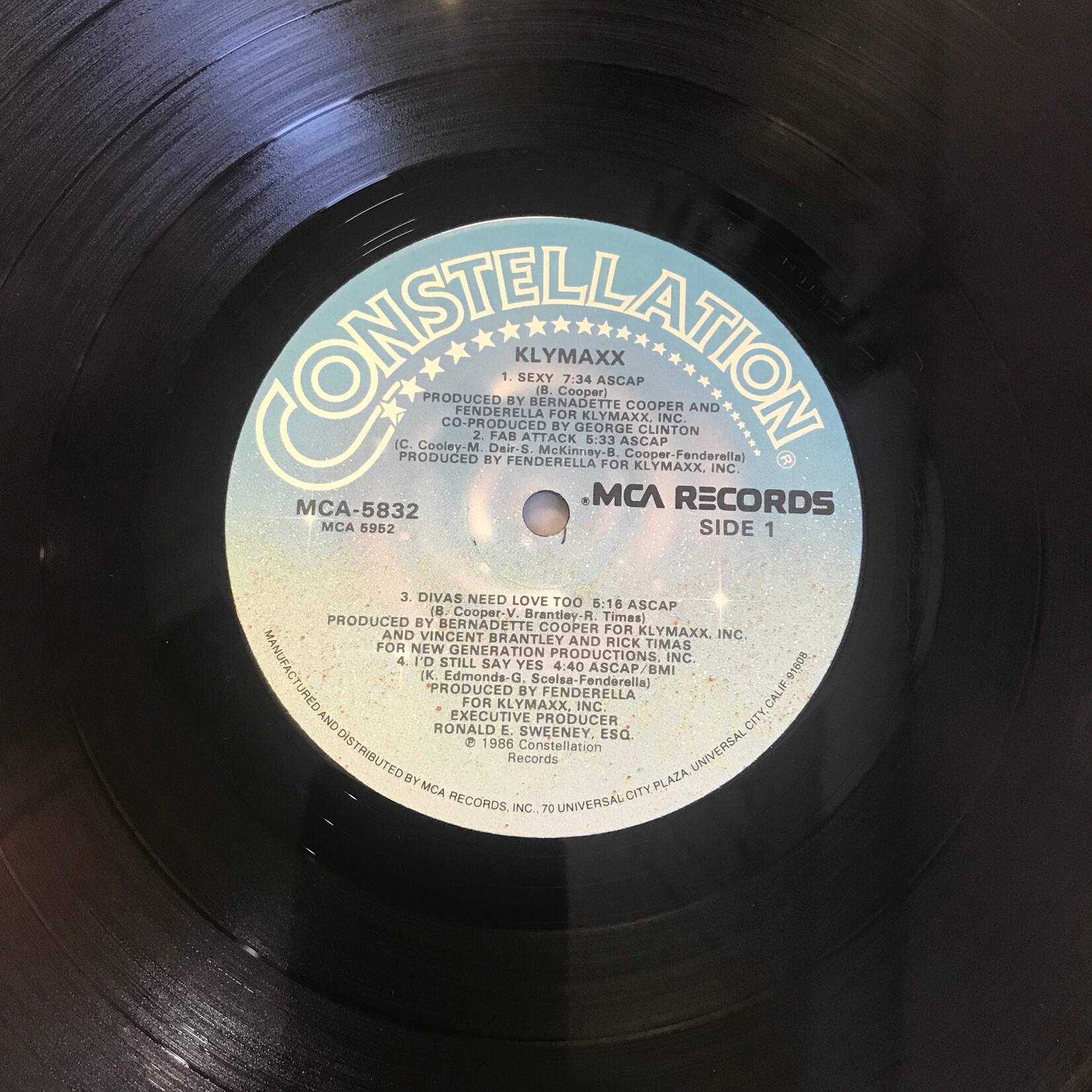 Klymaxx - Klymaxx - MCA5832 - Vinyl LP (USED)