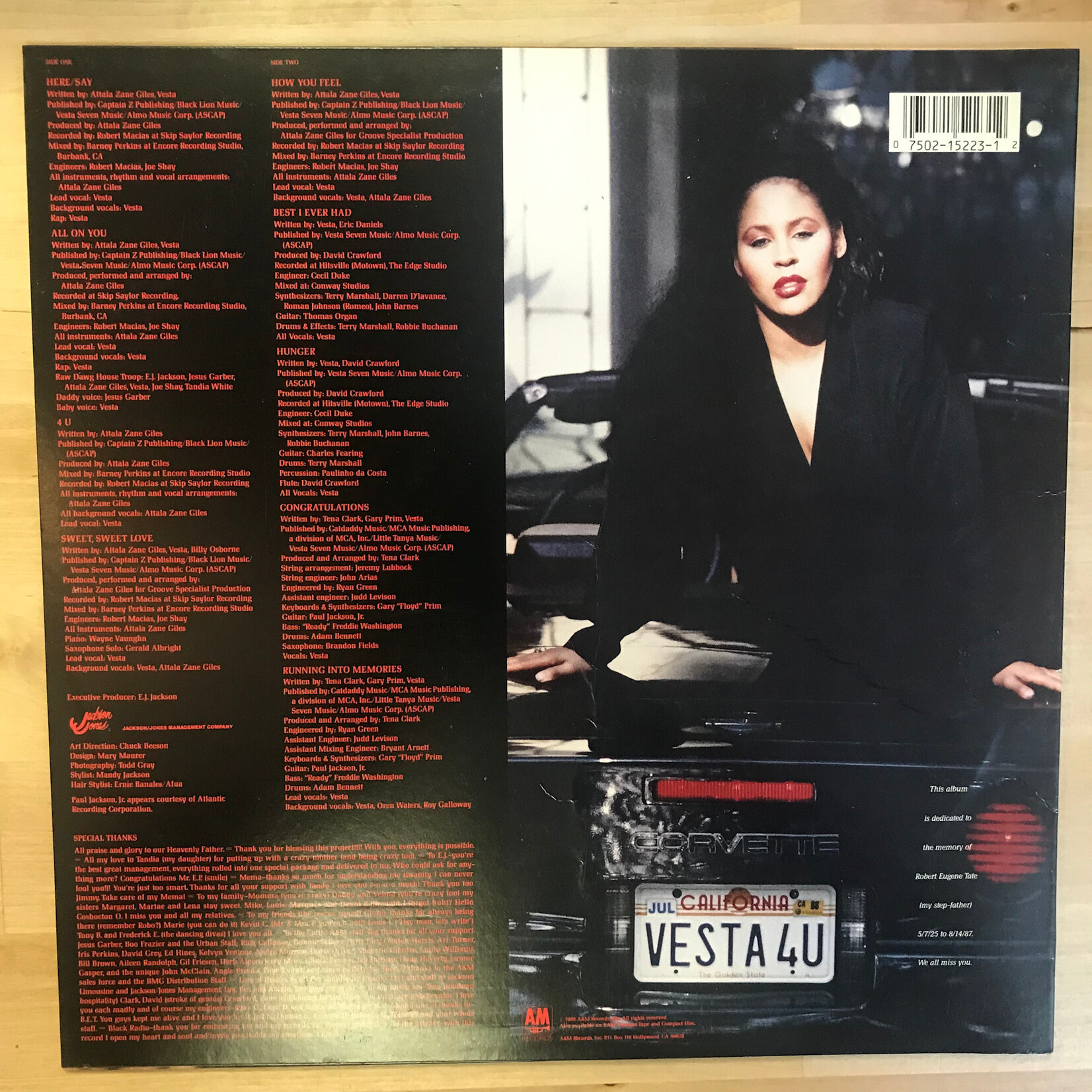 Vesty Williams - Vesta 4 U - SP5223 - Vinyl LP (USED)